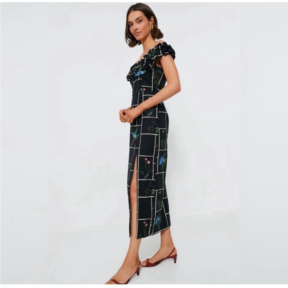 Tuckernuck Black Fresher Buds Suze Dress NWT Size 6